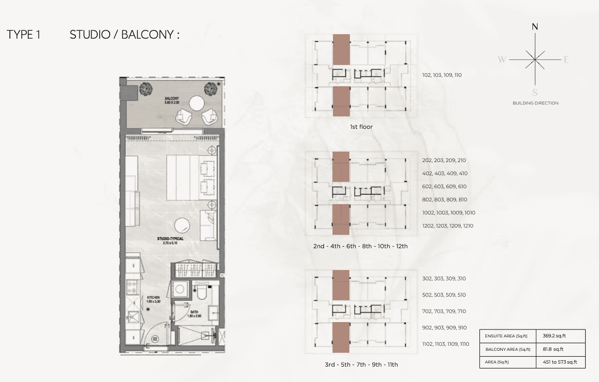 TYPE 1 Floor Plan